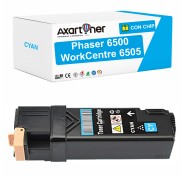 Compatible Xerox Phaser 6500 / Xerox WorkCentre 6505 Cyan Cartucho de Toner 106R01594