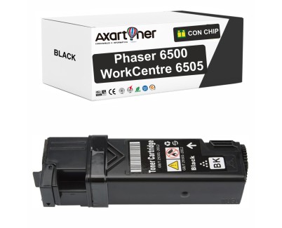 Compatible Xerox Phaser 6500 / Xerox WorkCentre 6505 Negro Cartucho de Toner 106R01597