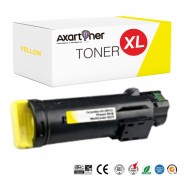 Compatible Xerox Phaser 6510 / Xerox WorkCentre 6515 Amarillo Cartucho de Toner 106R03692 / 106R03479 / 106R03475 (alta capacidad)