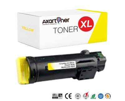 Compatible Xerox Phaser 6510 / Xerox WorkCentre 6515 Amarillo Cartucho de Toner 106R03692 / 106R03479 / 106R03475 (alta capacidad)