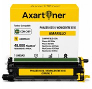 Compatible Xerox Phaser 6510 / Xerox WorkCentre 6515 Amarillo Tambor de Imagen 108R01419 (Drum)