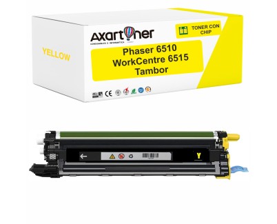 Compatible Xerox Phaser 6510 / Xerox WorkCentre 6515 Amarillo Tambor de Imagen 108R01419 (Drum)