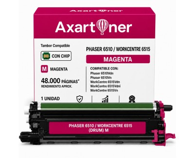 Compatible Xerox Phaser 6510 / Xerox WorkCentre 6515 Magenta Tambor de Imagen 108R01418 (Drum)