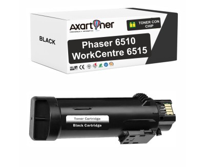 Compatible Xerox Phaser 6510 / Xerox WorkCentre 6515 Negro Cartucho de Toner 106R03480 / 106R03476