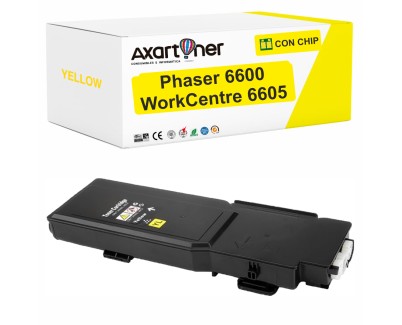 Compatible Xerox Phaser 6600 / WorkCentre 6605 Amarillo Cartucho de Toner 106R02231