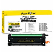 Compatible Xerox Phaser 6600 / WorkCentre 6605 Amarillo Tambor de Imagen (Drum) 108R01121