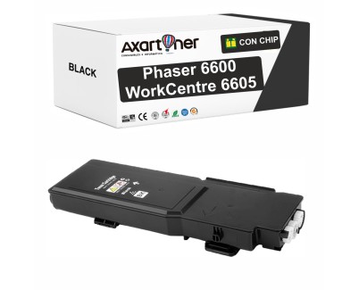 Compatible Xerox Phaser 6600 / WorkCentre 6605 Negro Cartucho de Toner 106R02232