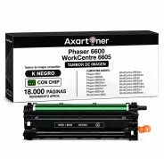 Compatible Xerox Phaser 6600 / WorkCentre 6605 Negro Tambor de Imagen (Drum) 108R01121