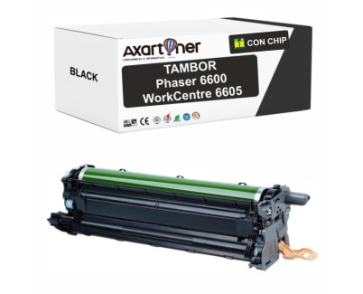 Compatible Xerox Phaser 6600 / WorkCentre 6605 Negro Tambor de Imagen (Drum) 108R01121