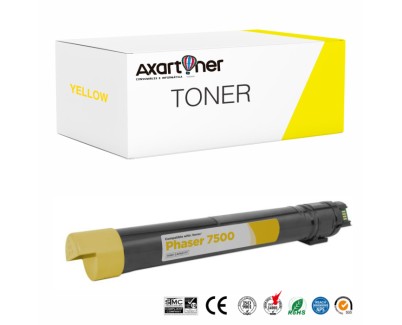 Compatible Xerox Phaser 7500 Amarillo Cartucho de Toner 106R01438