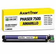 Compatible Xerox Phaser 7500 Amarillo Tambor de Imagen (Drum) 108R00861