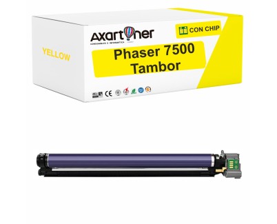 Compatible Xerox Phaser 7500 Amarillo Tambor de Imagen (Drum) 108R00861
