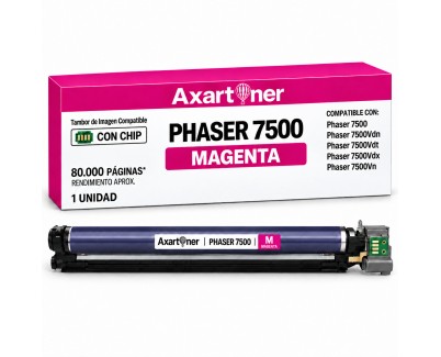 Compatible Xerox Phaser 7500 Magenta Tambor de Imagen (Drum) 108R00861