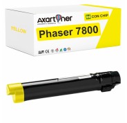 Compatible Xerox Phaser 7800 Amarillo Cartucho de Toner 106R01568