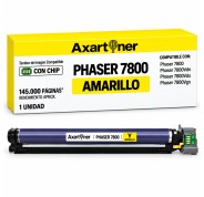 Compatible Xerox Phaser 7800 Amarillo Tambor de Imagen (Drum) 106R01582