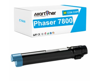 Compatible Xerox Phaser 7800 Cyan Cartucho de Toner 106R01566