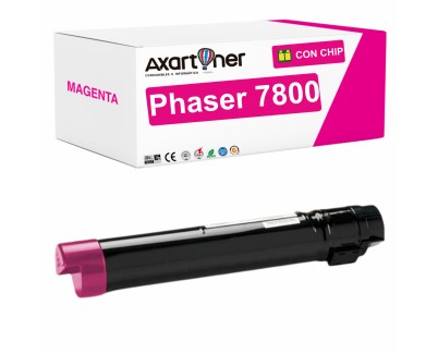 Compatible Xerox Phaser 7800 Magenta Cartucho de Toner 106R01567