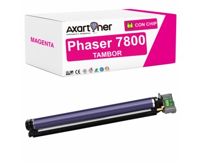 Compatible Xerox Phaser 7800 Magenta Tambor de Imagen (Drum) 106R01582