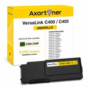 Compatible Xerox VersaLink C400 / C405 Amarillo Cartucho de Toner 106R03529 / 106R03517 / 106R03501