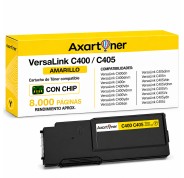 Compatible Xerox VersaLink C400 / C405 Amarillo Cartucho de Toner 106R03529 / 106R03517 / 106R03501