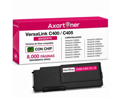 Compatible Xerox VersaLink C400 / C405 Magenta Cartucho de Toner 106R03531 / 106R03519 / 106R03503