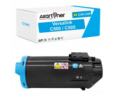 Compatible Xerox VersaLink C500 / C505 Cyan Cartucho de Toner 106R03873 / 106R03870 / 106R03859