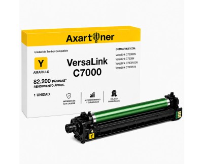 Compatible Xerox VersaLink C7000DN C7000N C7000V DN C7000V N Amarillo Tambor de Imagen (Drum) 113R00782
