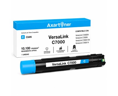 Compatible Xerox VersaLink C7000DN C7000N C7000V DN C7000V N Cyan Cartucho de Toner 106R03760