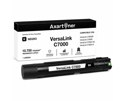 Compatible Xerox VersaLink C7000DN C7000N C7000V DN C7000V N Negro Cartucho de Toner 106R03757