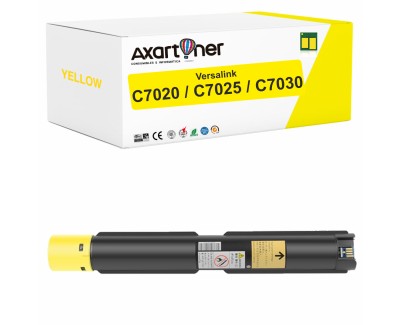 Compatible Xerox VersaLink C7020, C7025, C7030 Amarillo Cartucho de Toner 106R03738