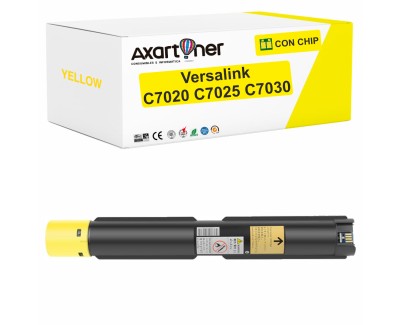 Compatible Xerox VersaLink C7020 / C7025 / C7030 Amarillo Cartucho de Toner 106R03738