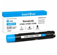 Compatible Xerox VersaLink C7020 / C7025 / C7030 Cyan Cartucho de Toner 106R03740