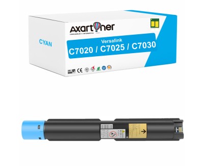 Compatible Xerox VersaLink C7020, C7025, C7030 Cyan Cartucho de Toner 106R03740