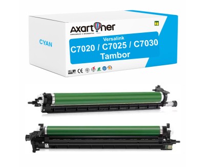 Compatible Xerox VersaLink C7020, C7025, C7030 Cyan Tambor de Imagen (Drum) 113R00780