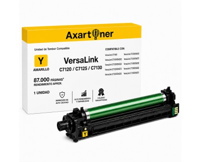 Compatible Xerox Versalink C7120 / C7125 / C7130 Amarillo Tambor de Imagen (Drum) 013R00688