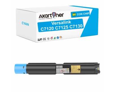 Compatible Xerox Versalink C7120 / C7125 / C7130 Cyan Cartucho de Toner 006R01825