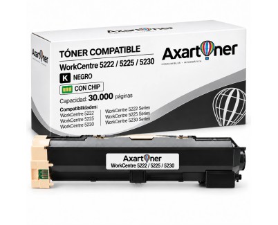 Compatible Xerox WorkCentre 5222 / 5225 / 5230 Negro Cartucho de Toner 106R01306