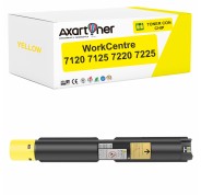 Compatible Xerox WorkCentre 7120 / 7125 / 7220 / 7225 Amarillo Cartucho de Toner 006R01458