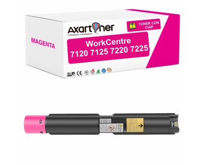 Compatible Xerox WorkCentre 7120 / 7125 / 7220 / 7225 Magenta Cartucho de Toner 006R01459