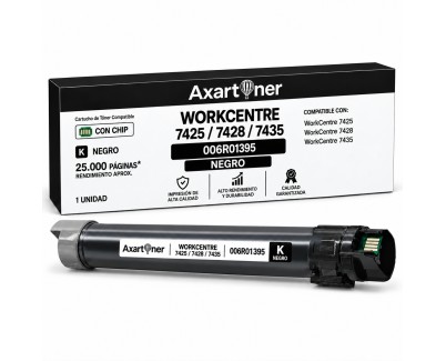 Compatible Xerox WorkCentre 7425 / 7428 / 7435 Negro Cartucho de Toner 006R01395