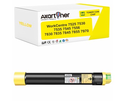 Compatible Xerox WorkCentre 7525 / 7535 / 7545 / 7830 / 7835 / 7845 / 7855 / 7970 Amarillo Cartucho de Toner 006R01514