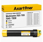 Compatible Xerox WorkCentre 7525 / 7535 / 7545 / 7830 / 7835 / 7845 / 7855 / 7970 Amarillo Cartucho de Toner 006R01514