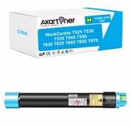 Compatible Xerox WorkCentre 7525 / 7535 / 7545 / 7830 / 7835 / 7845 / 7855 / 7970 Cyan Cartucho de Toner 006R01516
