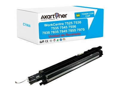 Compatible Xerox WorkCentre 7525 / 7535 / 7545 / 7830 / 7835 / 7845 / 7855 / 7970 Cyan Unidad Revelador (Developer) 848K65675 / 848K65678