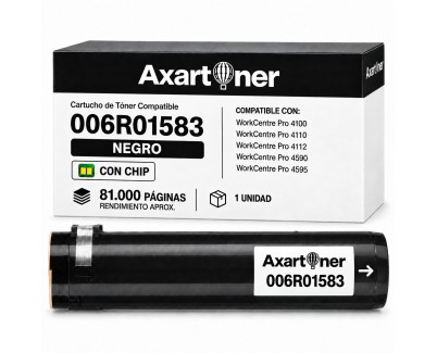 Compatible Xerox WorkCentre Pro 4100, 4110, 4112, 4500, 4590, 4595 Cartucho de Toner 006R01583