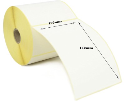 Compatible Zebra Etiquetas Perforadas 100x150 mm - 500 Unidades