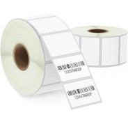 Compatible Zebra Etiquetas Perforadas 38x25mm - 2000 Unidades