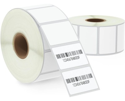 Compatible Zebra Etiquetas Perforadas 38x25mm - 2000 Unidades
