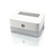 Conceptronic Caja Externa para Discos Duros - Sata 2,5"/3.5" y SSD - USB 3.0 - 5Gps - Blanco/Gris