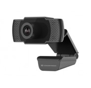Conceptronic Webcam Full HD 1080p USB 2.0 - Microfono Integrado - Enfoque Fijo - Angulo de Vision 90º - Cable de 1.50m - Color Negro